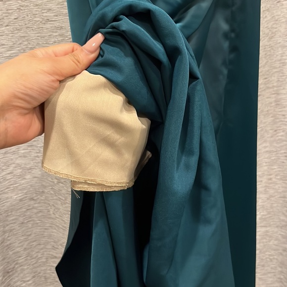 💞3 for $50💞Satin Spaghetti Strap Mermaid Bridesmaid dress - Picture 13 of 14